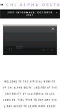 Mobile Screenshot of chialphadelta.com